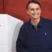 Brazil's right-wing presidential candidate for the Social Liberal Party (PSL) Jair Bolsonaro smiles after casting his vote during general elections, in Rio de Janeiro, Brazil, on October 7, 2018.
Polling stations opened in Brazil on Sunday for the most divisive presidential election in the country in years, with far-right lawmaker Jair Bolsonaro the clear favorite in the first round. About 147 million voters are eligible to cast ballots and choose who will rule the world's eighth biggest economy. New federal and state legislatures will also be elected. / AFP PHOTO / Mauro Pimentel