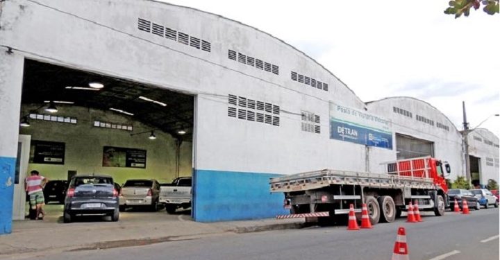 Posto de Vistoria do Detran-RJ em Macaé (RJ) | Foto: Reprodução
