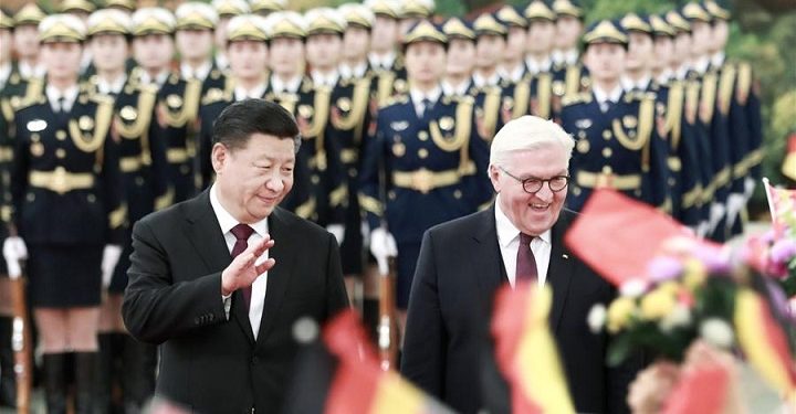 Líderes da China e da Alemanha