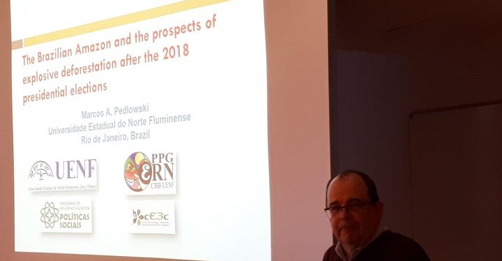 Palestra de Marcos Pedlowski