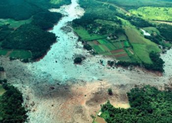 Foto aérea de Brumadinho