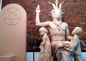 Escultura de Satanás