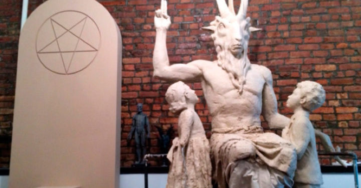 Escultura de Satanás