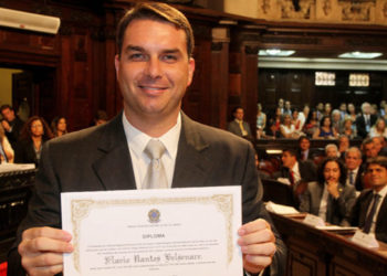 Senador eleito Flávio Bolsonaro