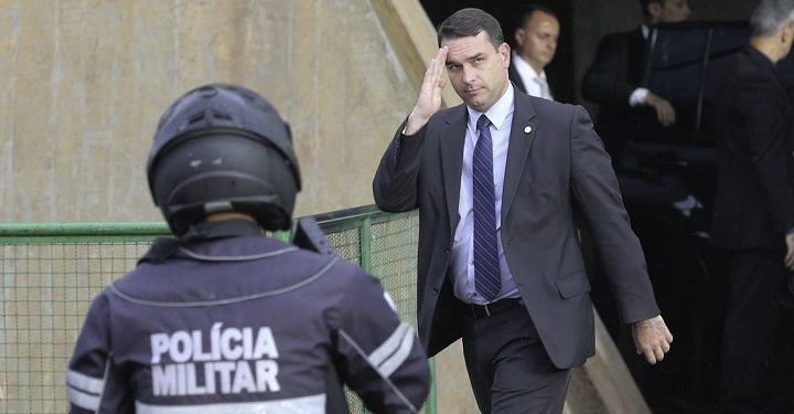 Senador eleito Flávio Bolsonaro
