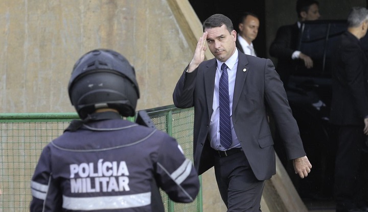 Senador eleito Flávio Bolsonaro
