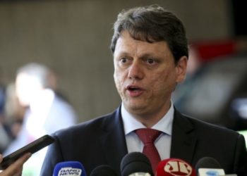 Ministro da Infraestrutura Tarcísio Freiras