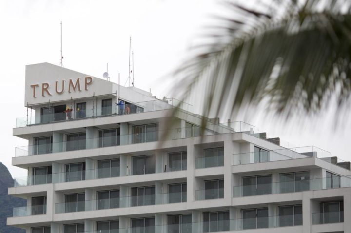 Fachada do Trump Hotel