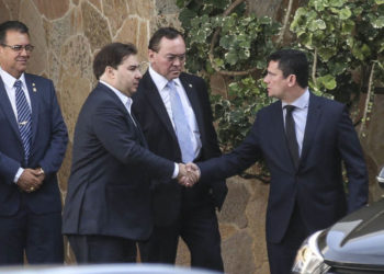 Rodrigo Maia e Sérgio Moro