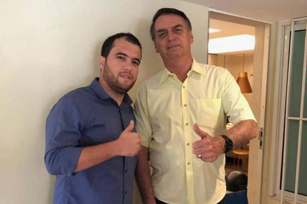 Bolsonaro e o dono da gráfica Vidal