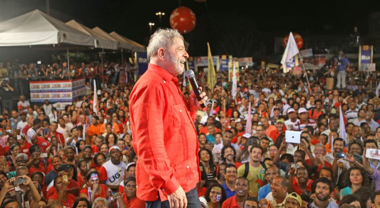 Lula durante evento na Bahia