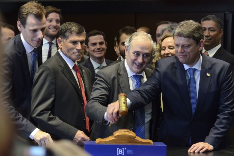 Leilão na Ibovespa