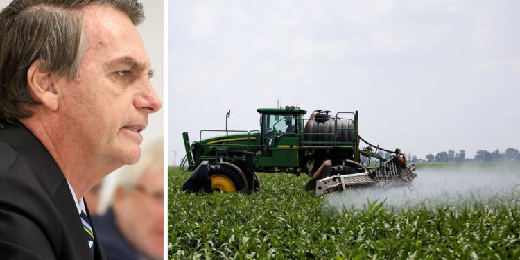 Jari Bolsonaro e os pesticidas