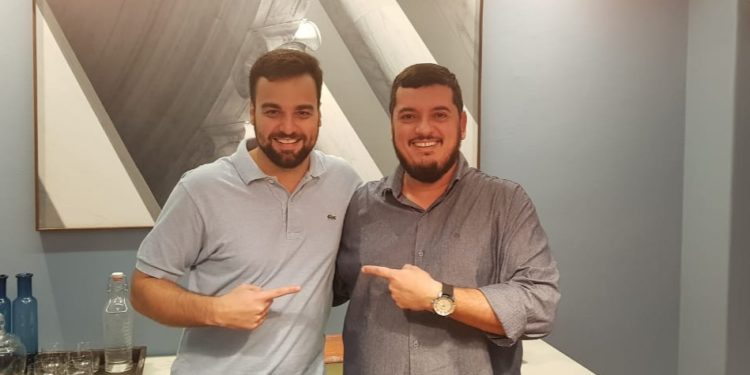 Encontro de Caio Vianna e Rodrigo Bacellar