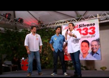 Danilo Funke, Marcel Silvano e Dr. Aluízio