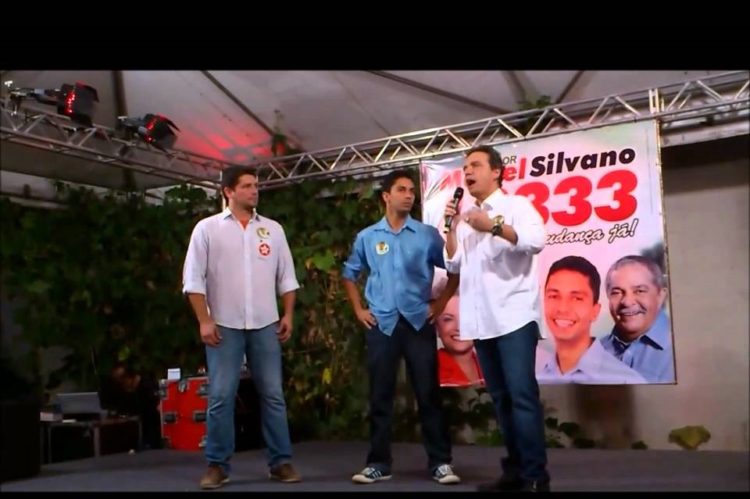Danilo Funke, Marcel Silvano e Dr. Aluízio