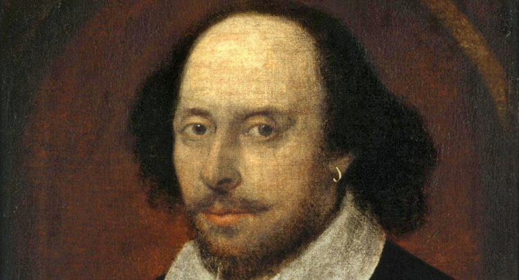 Imagem atribuída a William Shakespeare | Foto: Domínio Público