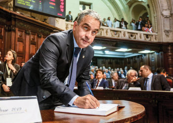 Presidente da Alerj, André Ceciliano