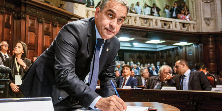Presidente da Alerj, André Ceciliano