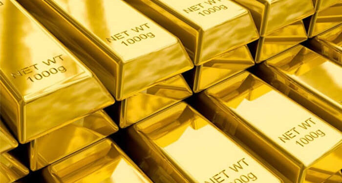 Barras de ouro