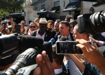 Jair Bolsonaro em Dallas (EUA)