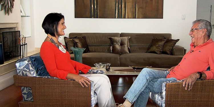 Carlos Alberto de Nóbrega entrevistado na TV Brasil