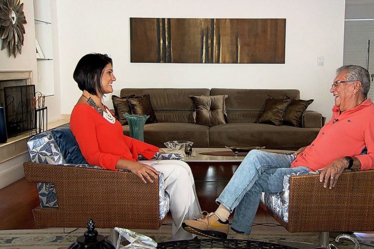 Carlos Alberto de Nóbrega entrevistado na TV Brasil