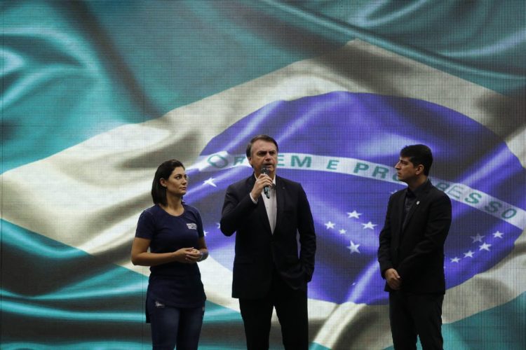 Presidente Jair Bolsonaro na Igreja Batista