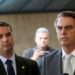 Flavio Bolsonaro e Jair Bolsonaro