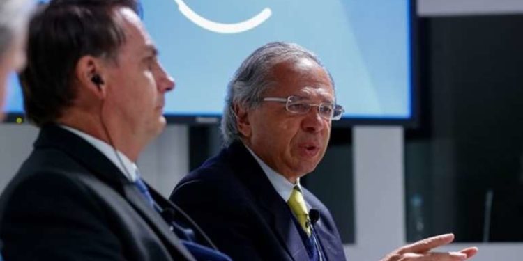Jair Bolsonaro e Paulo Guedes