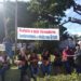 Servidores em greve