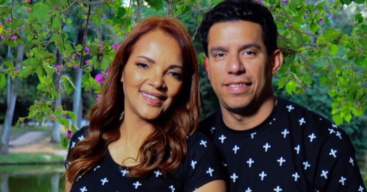 Flordelis ao lado do marido Anderson