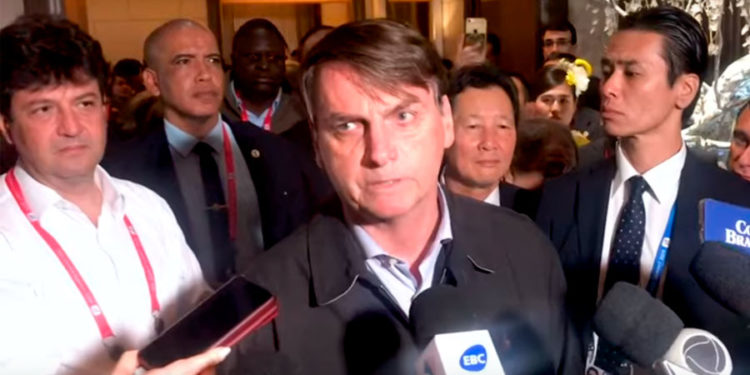 Presidente Jair Bolsonaro no Japão