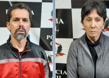 Casal de estelionatários presos em Vinhedo
