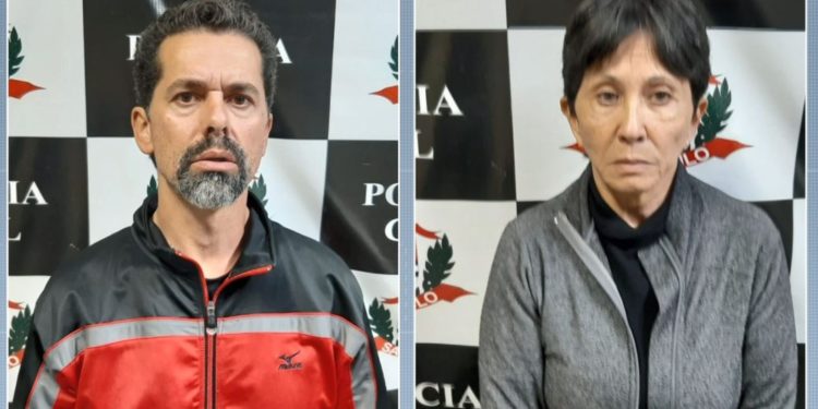 Casal de estelionatários presos em Vinhedo