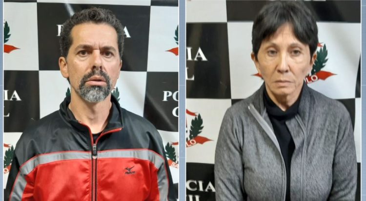 Casal de estelionatários presos em Vinhedo