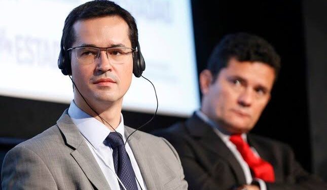 Deltan Dallagnol e Sérgio Moro