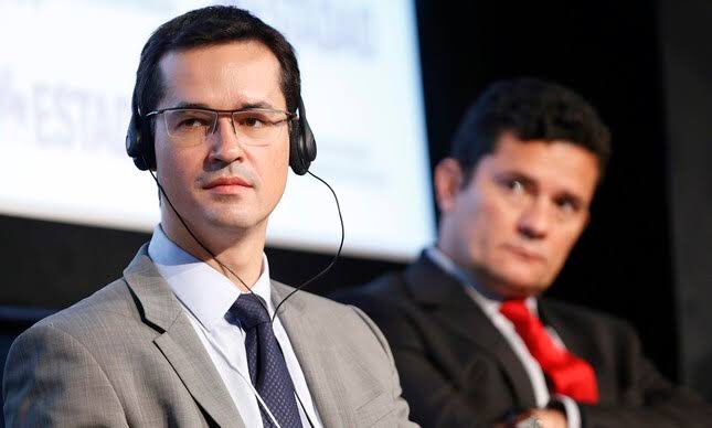 Deltan Dallagnol e Sérgio Moro