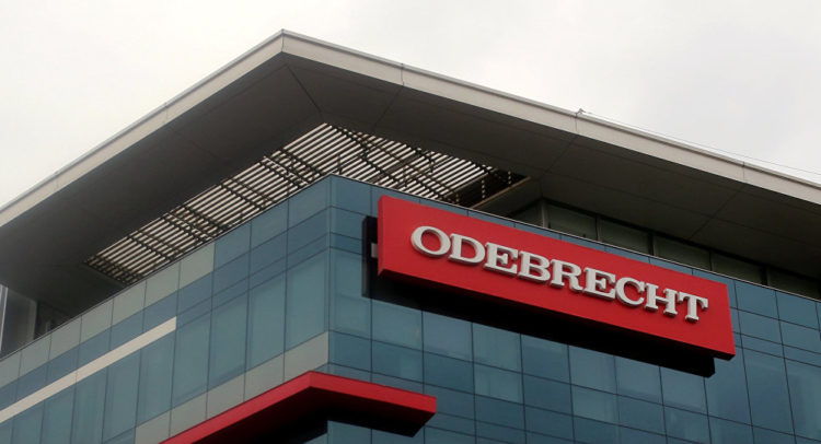Fachada da sede da empresa Odebrecht