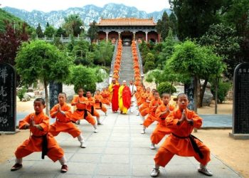 Santuário Budista de Shaolin, na China