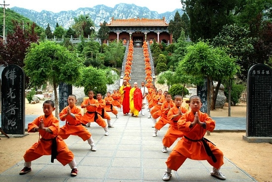 Santuário Budista de Shaolin, na China