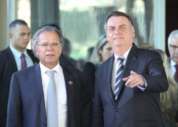 Paulo Guedes e Jair Bolsonaro