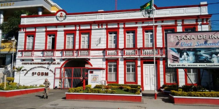 Quartel do Corpo de Bombeiros em Campos-RJ
