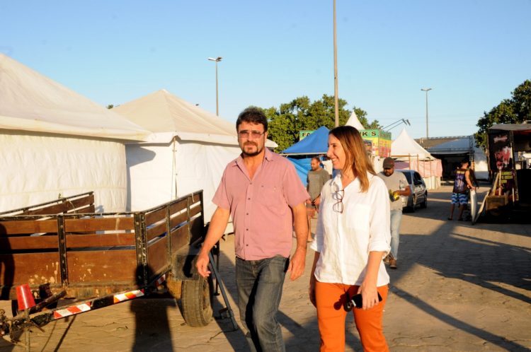 Prefeita Fátima Pacheco e o vice Marcelo