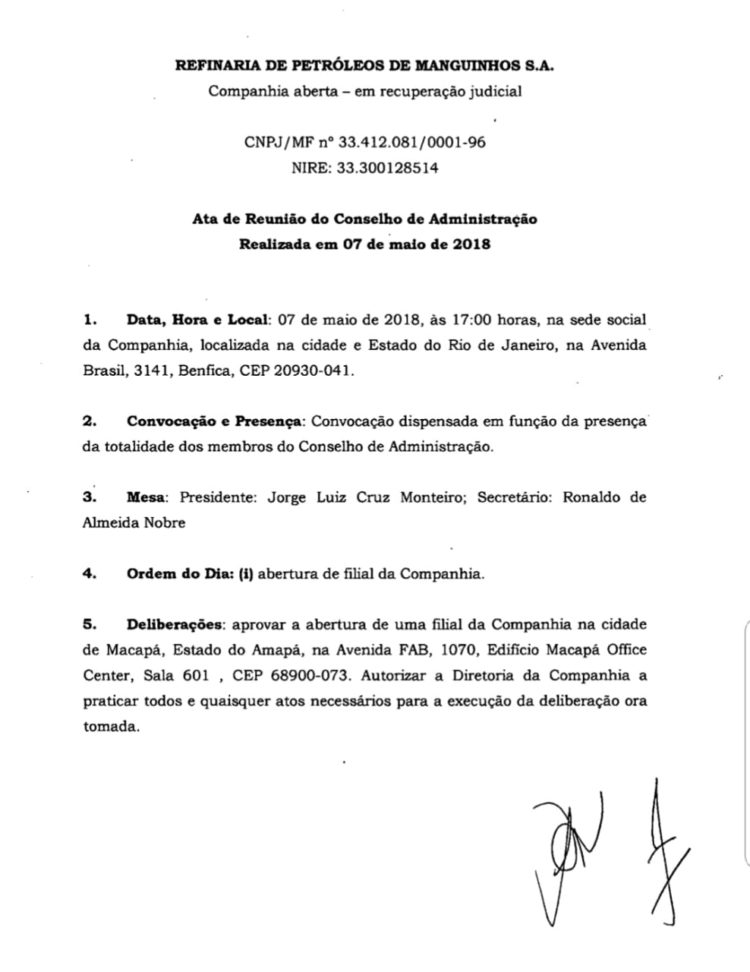 Manguinhos S.A.