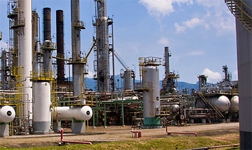 Refinaria de Manguinhos no Rio de Janeiro