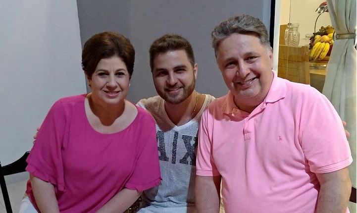 Rosinha e Anthony Garotinho com o filho Wladimir