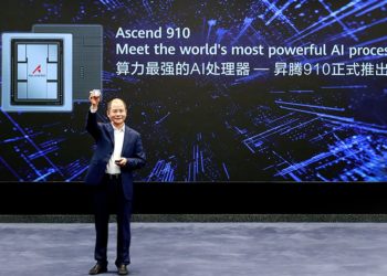 Lançamento do processador Ascend 910 da Huawei