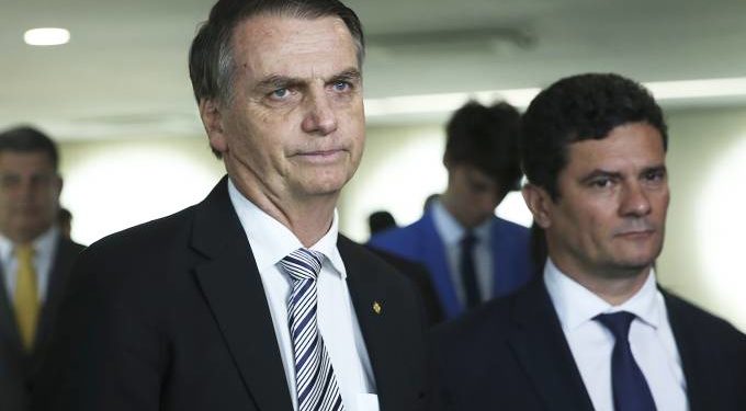 Jair Bolsonaro e Sérgio Moro