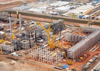 Obras do Comperj